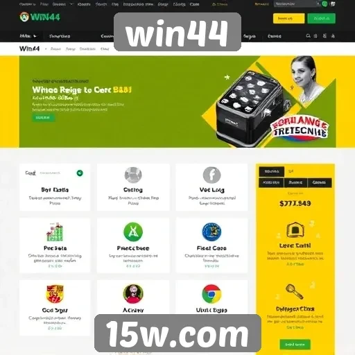 Análise das principais características do site win44