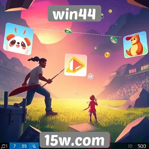 Experiência do usuário no site de jogos win44